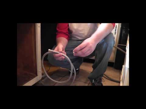 how to install a dishwasher where there was none