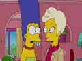 Marge Simpson Se Besa con una mujer