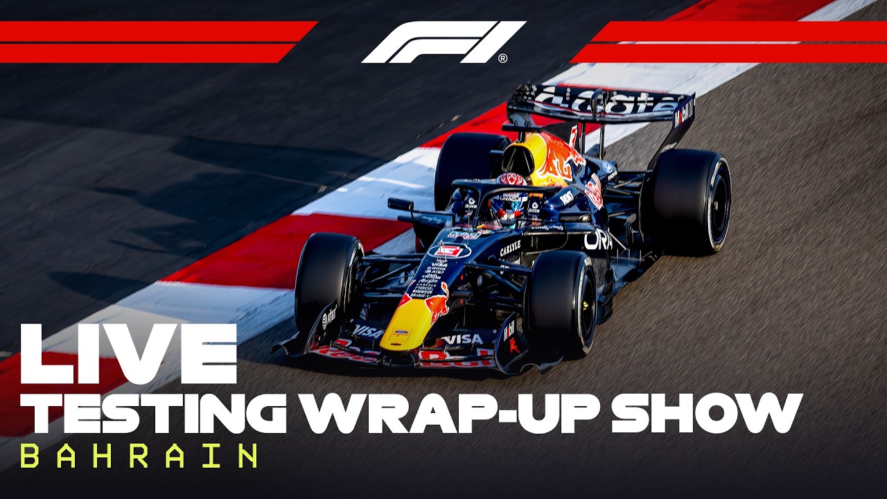 LIVE: Bahrain Pre-Season Testing Wrap-Up Show | Day 3