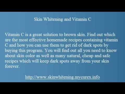 how to use vitamin c to lighten skin