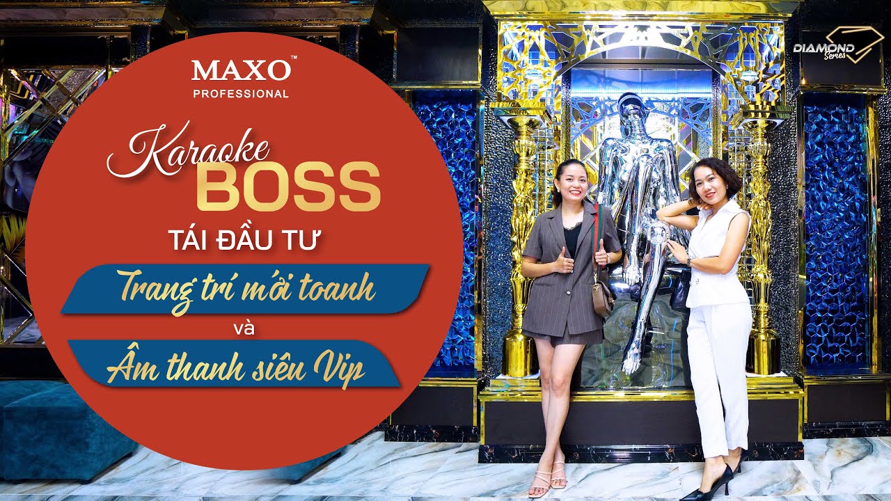 Loa Diamond D12N Được Chọn Nâng Cấp Âm Thanh 30 Phòng Quán Boss Tại Làng Karaoke Tân Phú| MAXO Audio