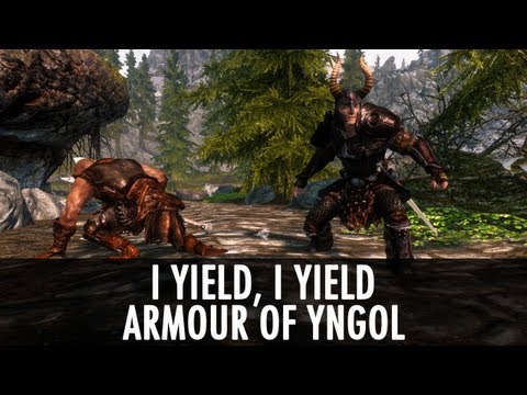 how to yield in skyrim