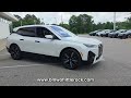 Used 2024 White Metallic BMW M60 SPORTS ACTIVITY VEHICLE video 1