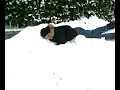 Khris nella neve (nevicata 07/01/09)