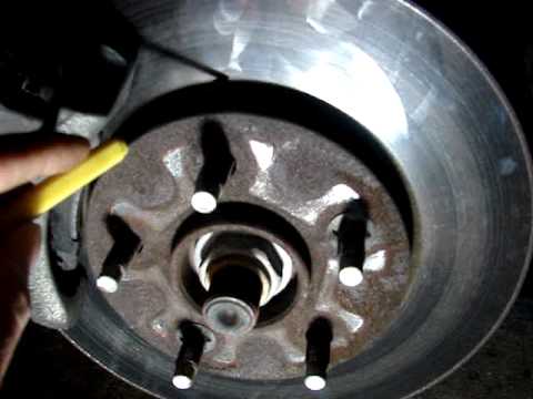 How to check and inspect brake pads, rotors, brakes. Pontiac G6, chevy malibu