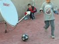 Amine # Ayoube. Soccer match on the roof. Dar bouazza