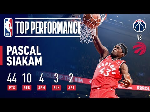 Video: Pascal Siakam Drops Career-High 44 To Lead Toronto! | February 13, 2019