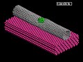 Fullerene Impact on Single-Walled (10,10) Armchair Nanotube