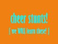 cheer stunts