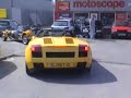 Lamboghini Gallardo on Rolling Road Lamboghini Gallardo on Rolling Road