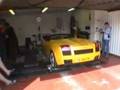 Lamboghini Gallardo on Rolling Road