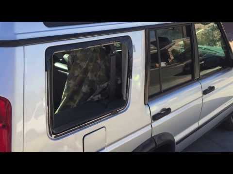 Land Rover Passenger Side Quarter Window Replacement