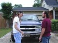 Ricky works on his Truck