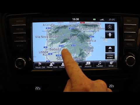 how to update skoda columbus