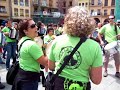 Trikitilaris en la plaza de Estella-Lizarra