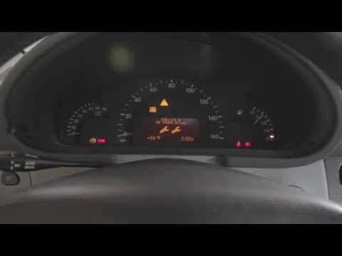 how to turn off service b mercedes