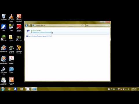 how to turn user account control on