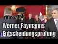 Werner Faymanns Entscheidungsprüfung