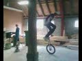 giraffe unicycle