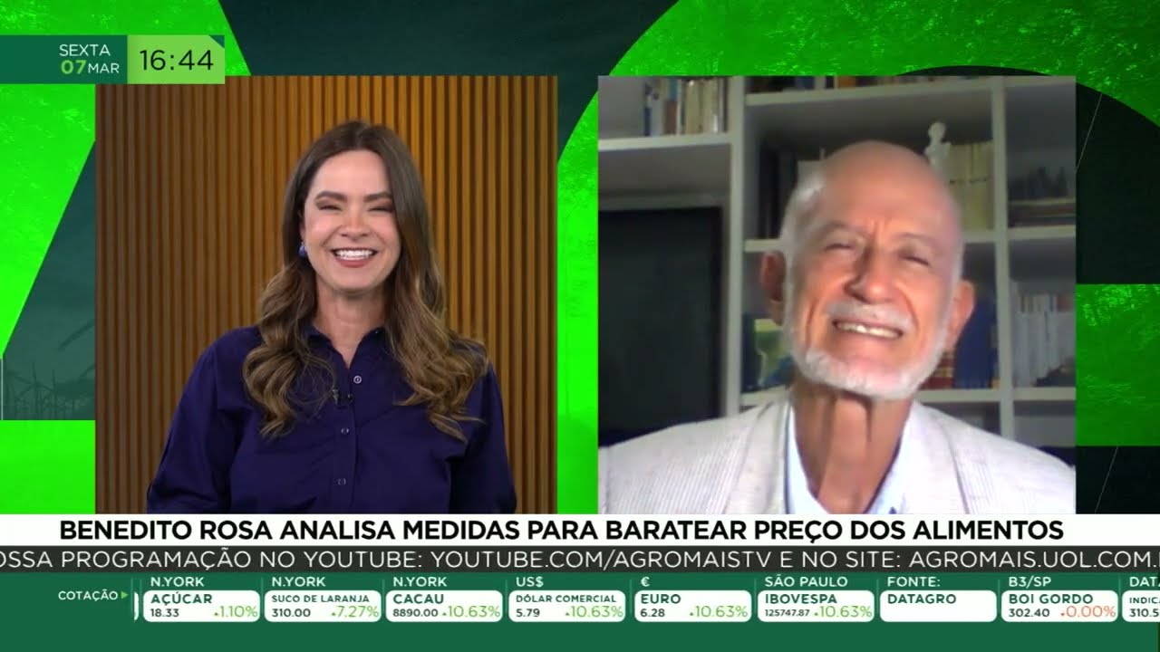 Benedito Rosa analisa medidas para baratear preço dos alimentos