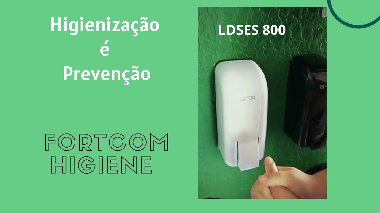 LDSES800- Fortcom  - Saboneteira  espuma e Spray