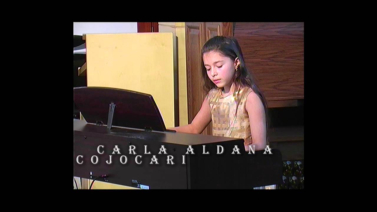 Carla Aldana Cojocari, pian, 9 ani, Promuzik World Fest