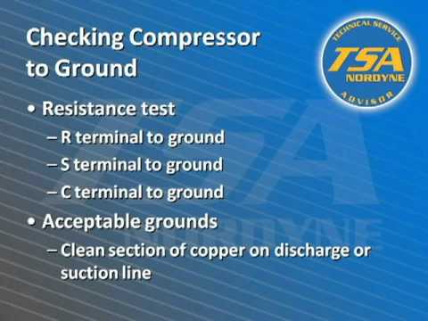 how to repair home a c compressor