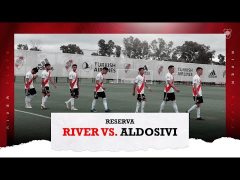 River Plate 3 vs. Aldosivi 3 [Reserva - Partido completo]