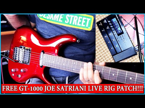 Joe satriani guitar rig preset Joe satriani guitar rig preset