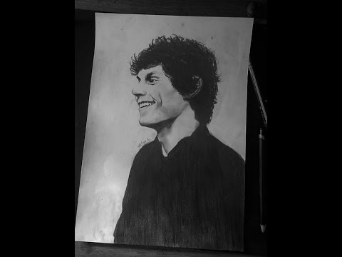 how to draw evan peters