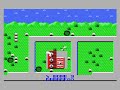 a shoot 'em up game where you control a helicopter launching from an aircraft carrier to bomb six factories scattered across islands on a small planetoids occupied by the bungeling empire. you also get attack by gun turrets, fighter jets, guided missiles, and a battleship. if you fail to complete the mission then the bungeling empire has taken over planet earth and game is over. you must attack its infrastructure while defending the aircraft carrier served as its home base. in order to win the game, you must prevent the escalation by bombing all the factories as quickly as possible, to stop them from advancing their technology. if you wait too long, the factories would create enough new weaponry to overwhelm the player. this one is much harder than the nes version. the 6th factory seems like it never dies. the large enemy ships fire's guided missiles which seems to be unstopple so i had to drop bombs to destroy it. the game goes too fast for me unlike the nes version so i did use a couple of cheats which are infinite energy and infinite bombs in order to beat the game rather than dying. this game only has one ending regardless if you beat this game with cheats or not or if you lose when trying to destroy the 6th factory. .