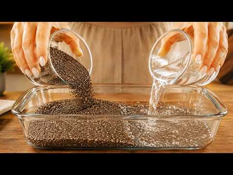 I haven't bought bread in a year! Just mix chia seeds with hot water!