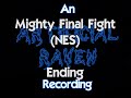 ending for mighty final fight on the nes. no matter which character you play as, the ending stays the same.