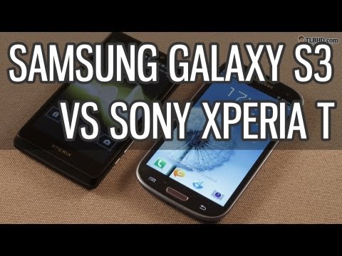 Samsung Galaxy S3 vs Sony Xperia T comparison