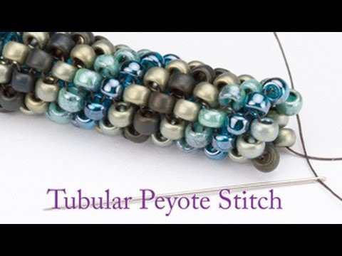 Artbeads Mini Tutorial - Tubular Peyote with Leslie Rogalski
