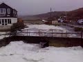 Storm surge newquay, mawgan porth beach. March 10 2008 18:40