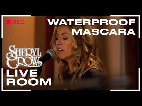 Sheryl Crow Waterproof Mascara captured in The Live Room