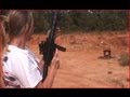 Girl Makes High Powered Gun BIG BOOM ART!!!