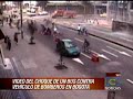 Sorprendente Choque de un Bus y Carro de Bomberos en Bogotá