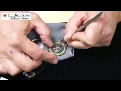 how to snap a watch cover back on