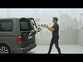 Видео - Крепление на заднюю дверь Thule WanderWay 2B для Volkswagen T6, 911001
