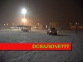 Mitsubishi L200 drifting in the snow