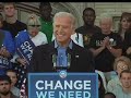 Joe Biden: Wooster, Ohio