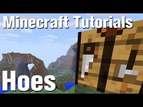 how to make a hoe in minecraft