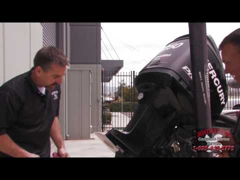 How to Check a Mercury Marine Optimax 250 Pro XS Lower Unit