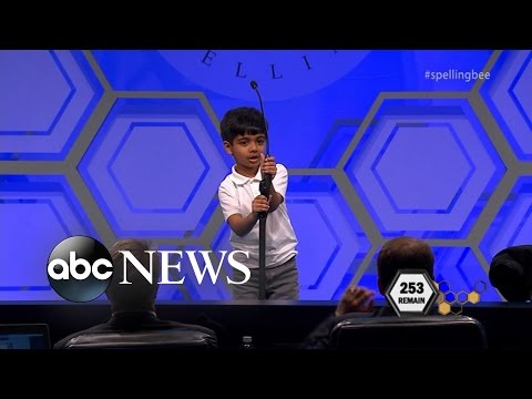 Spelling Bee | 6-Year-Old Kid Makes History at National Spelling Bee