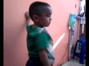 bailando en el super