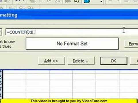 how to locate duplicates in excel