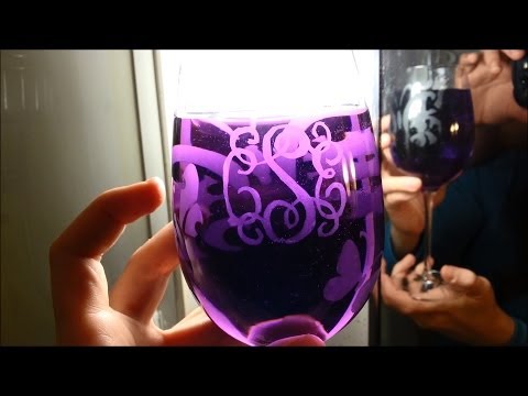 how to get rid of etching on glassware