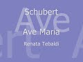 schubert   ave maria   renata tebaldi